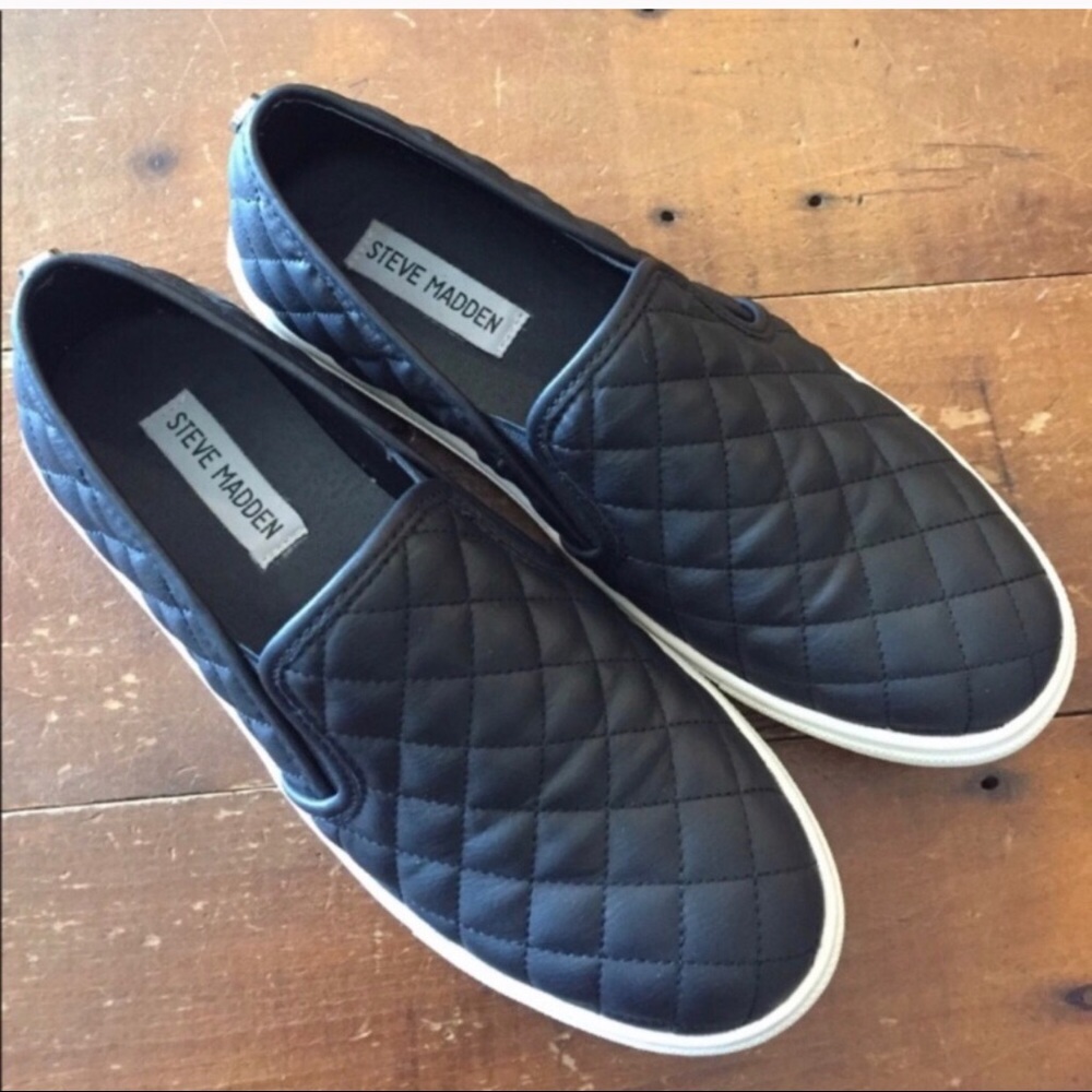 Steve Madden Platform Slip Ons!